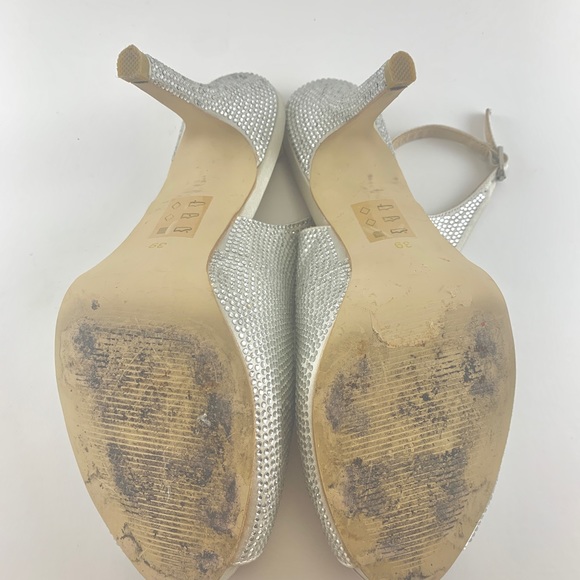 Sling back crystal pumps - size 39 - Picture 9 of 10